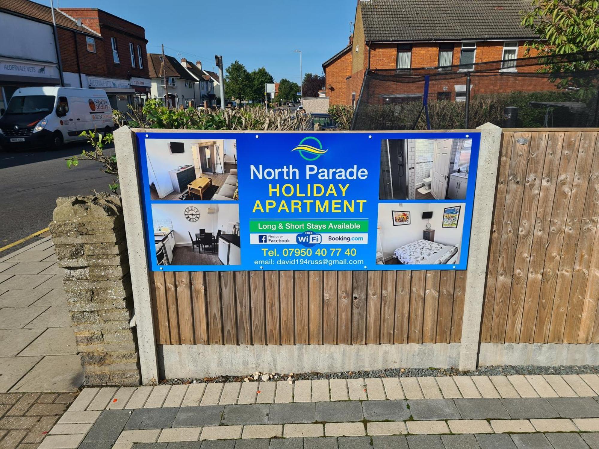 North Parade Holiday Apartment 35 Sea View Road Skegness Pe25 1Bs Екстер'єр фото